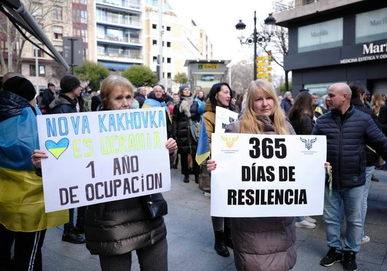 Los ucranianos abandonan Salamanca