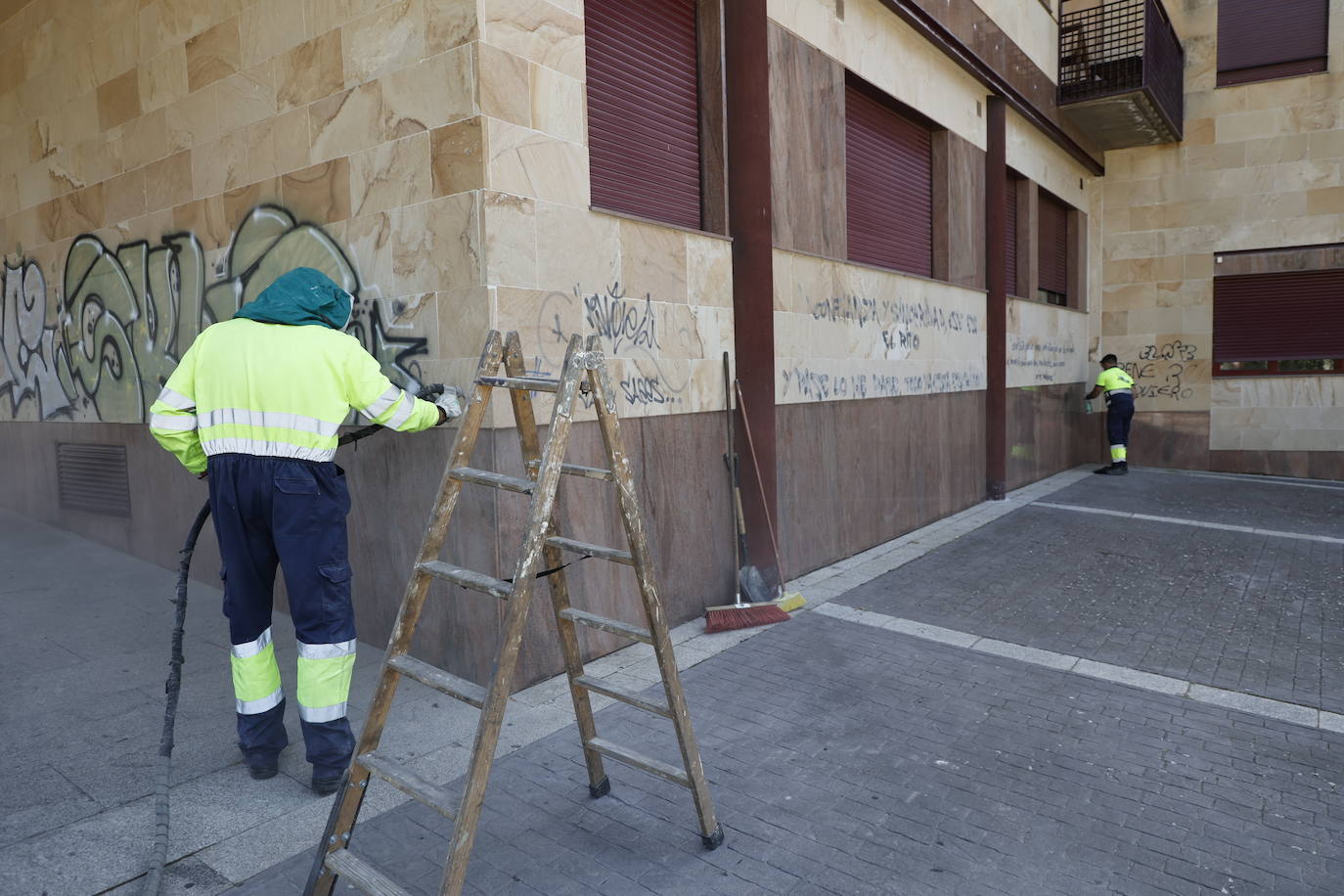 Más conciencia: caen las pintadas vandálicas