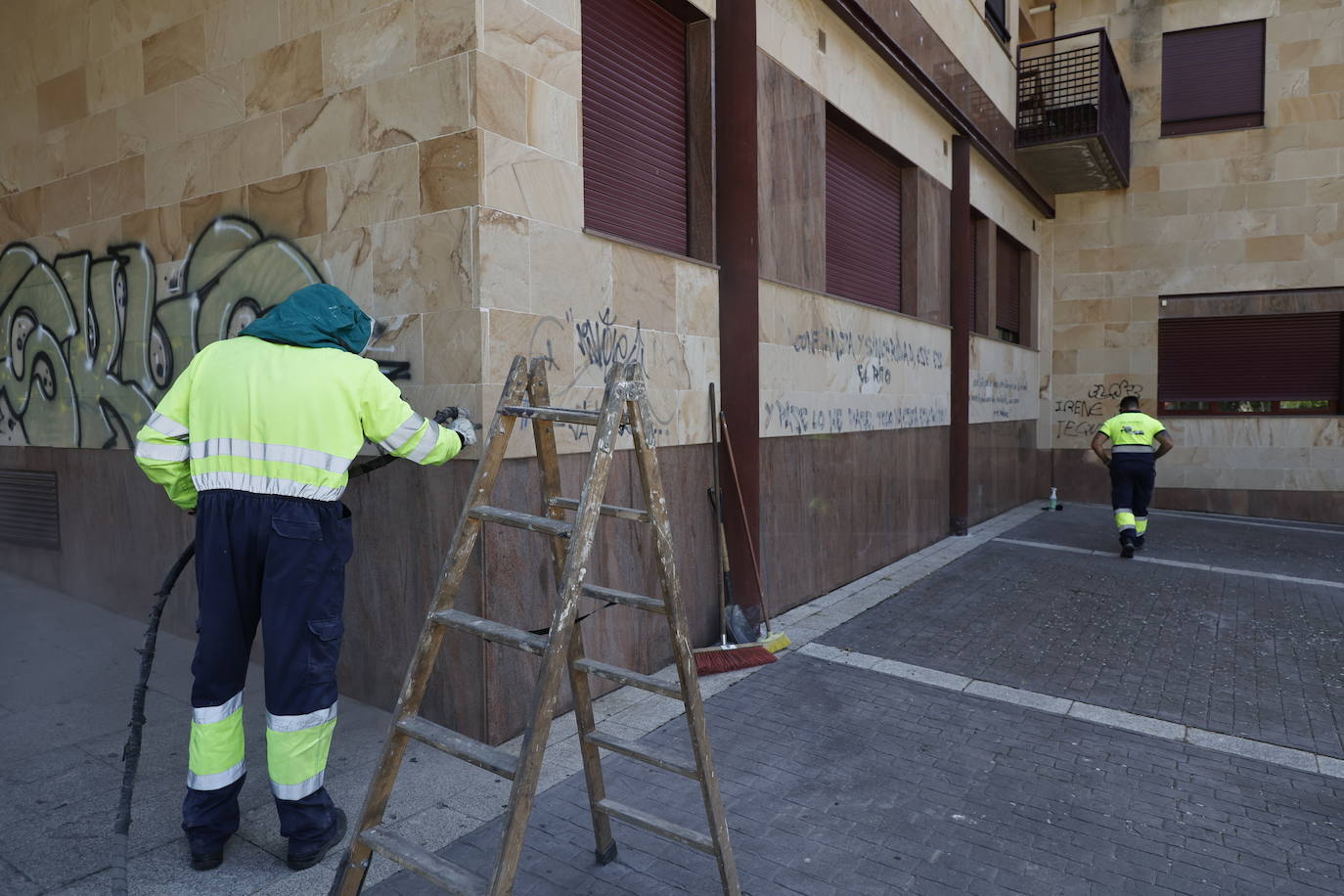 Más conciencia: caen las pintadas vandálicas