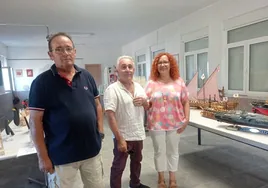 Benjamín Delgado, Vicente García y Teresa Criado autores de las exposiciones