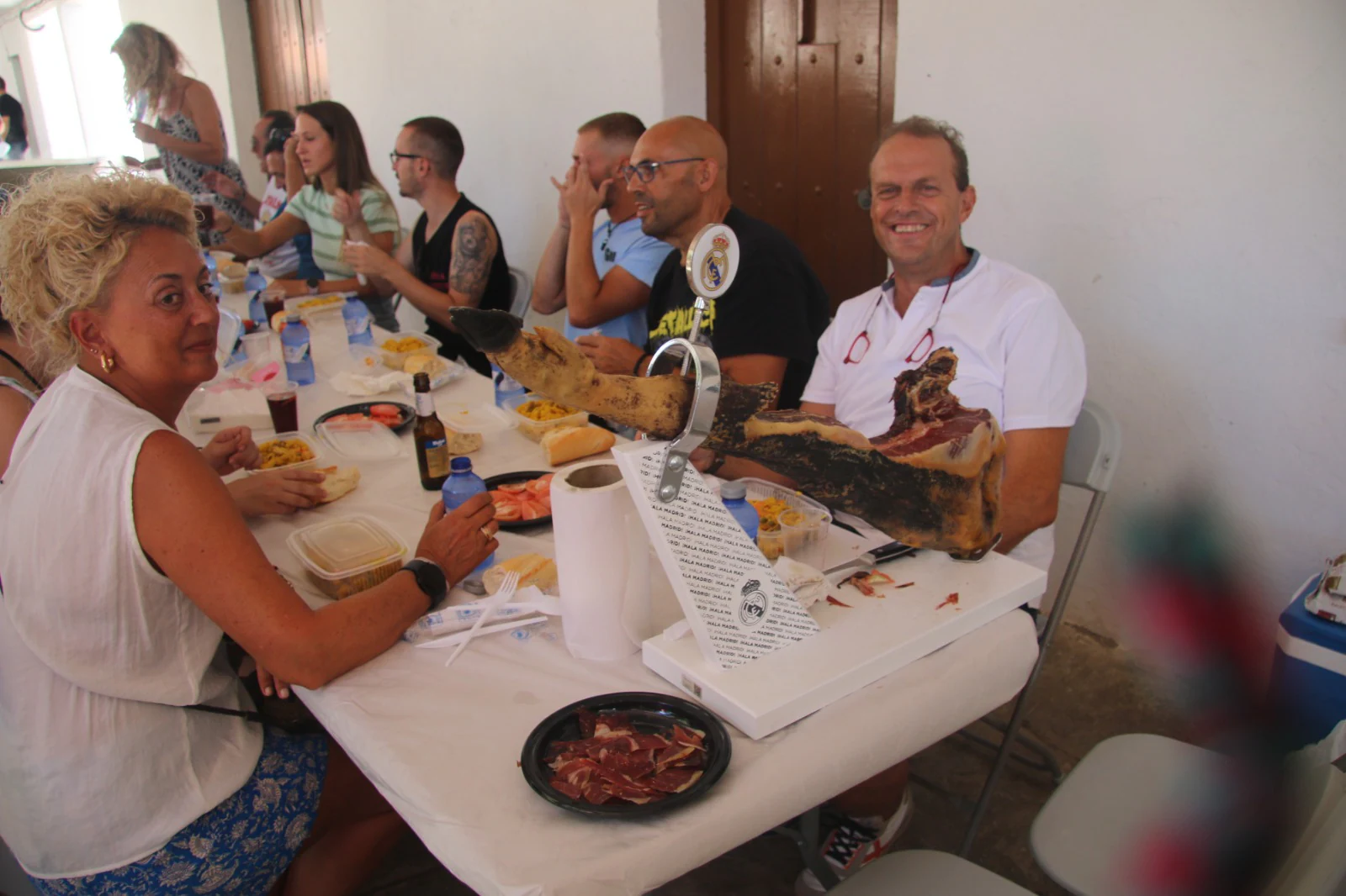 Mil raciones de paella en la jornada festiva de Nuevo Naharros