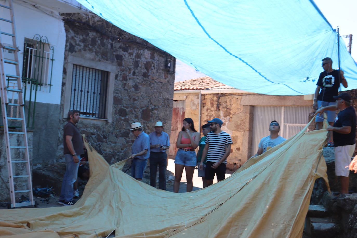 Valdesangil celebra su fiesta con una animada comida