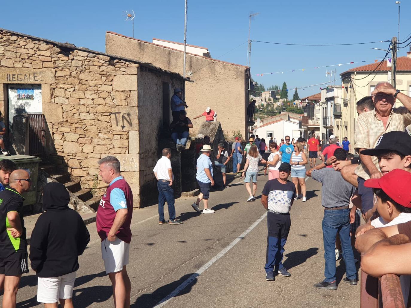 Encierro fugaz en Villarino