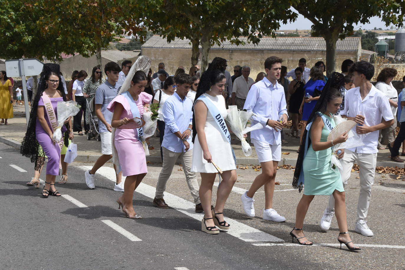 Vivas a la Virgen del Socorro en el regreso a su ermita