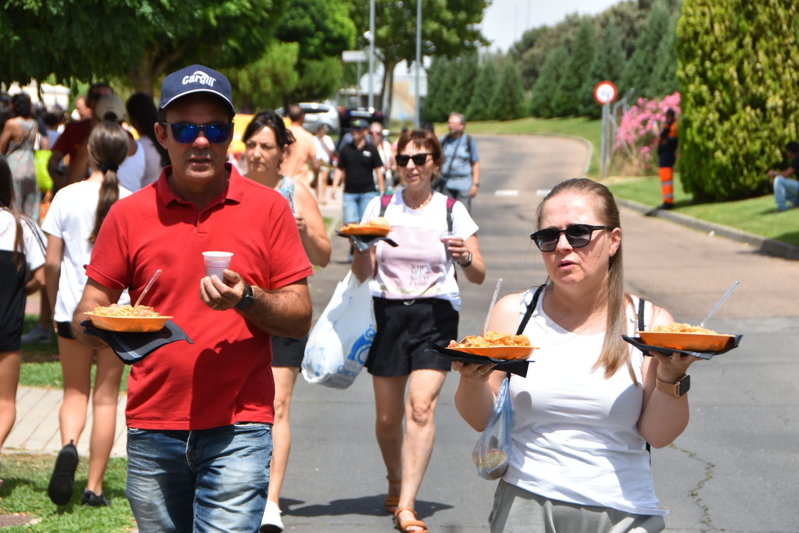 Gran fiesta en el Prado de la Vega de Carbajosa de la Sagrada