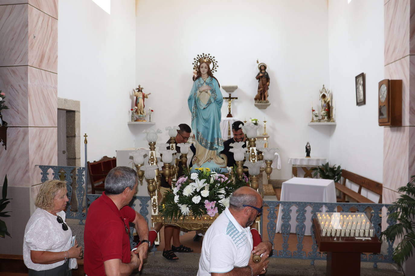 Vallejera de Riofrío celebra el día de la Virgen de la Encarnación y se prepara para San Roque