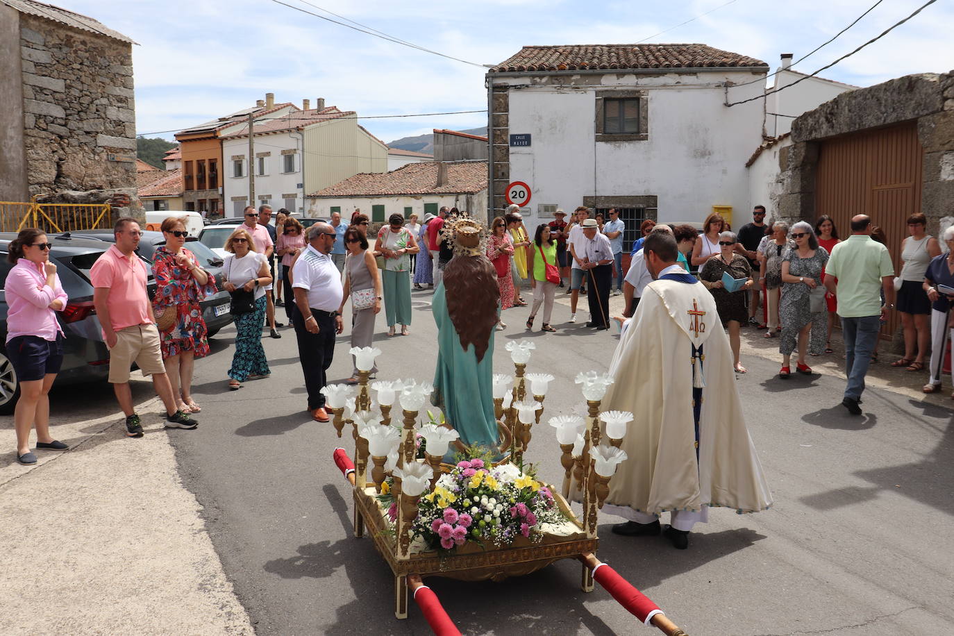 Vallejera de Riofrío celebra el día de la Virgen de la Encarnación y se prepara para San Roque