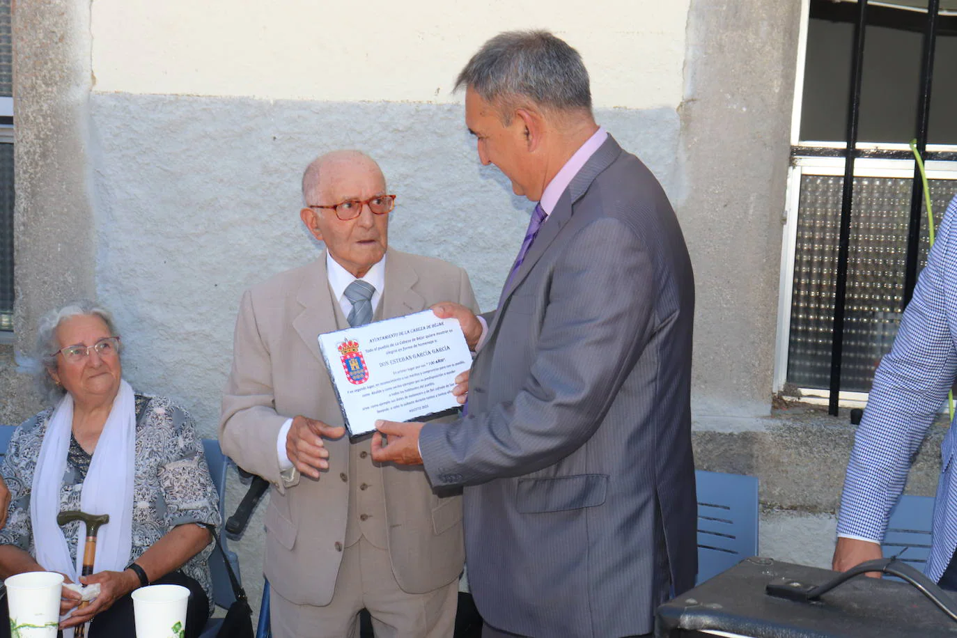 Homenaje a Esteban García por su próximo centenario en La Cabeza de Béjar