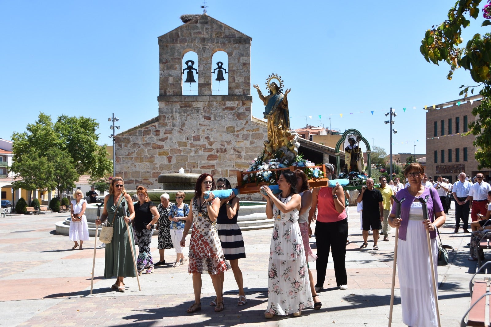 Carbajosa celebra San Roque con tradición y diversión