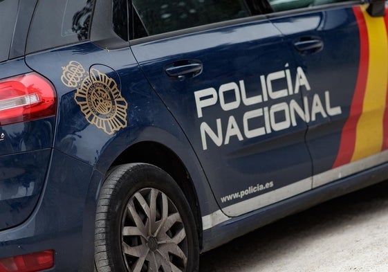 Coche de la Policía Nacional.