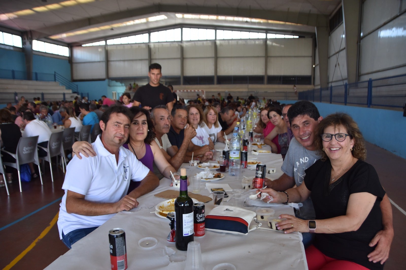 Calzada exprime su penúltimo día de fiesta con una gran paella