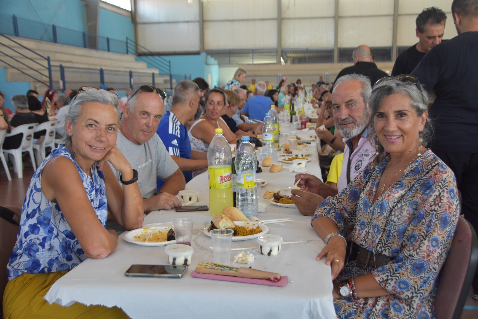 Calzada exprime su penúltimo día de fiesta con una gran paella