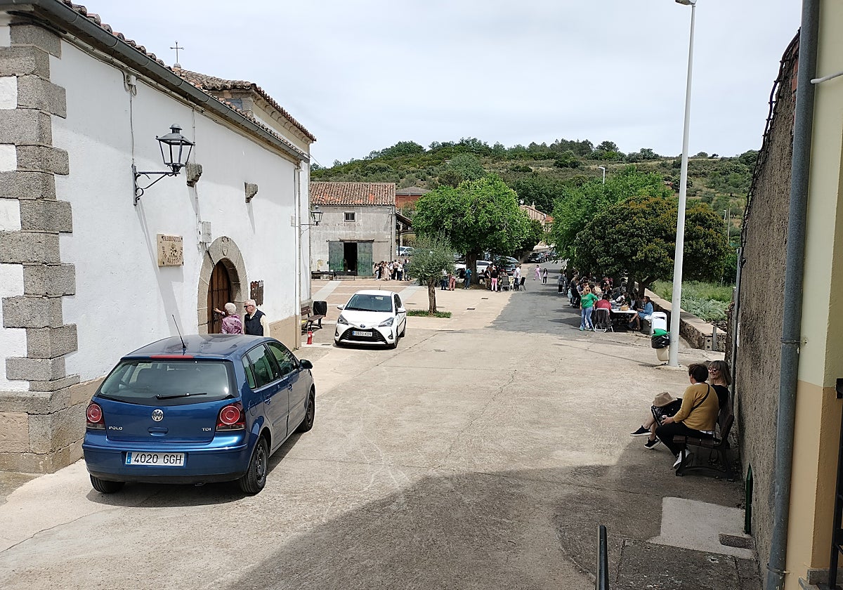 Imagen de la plaza de Molinillo.