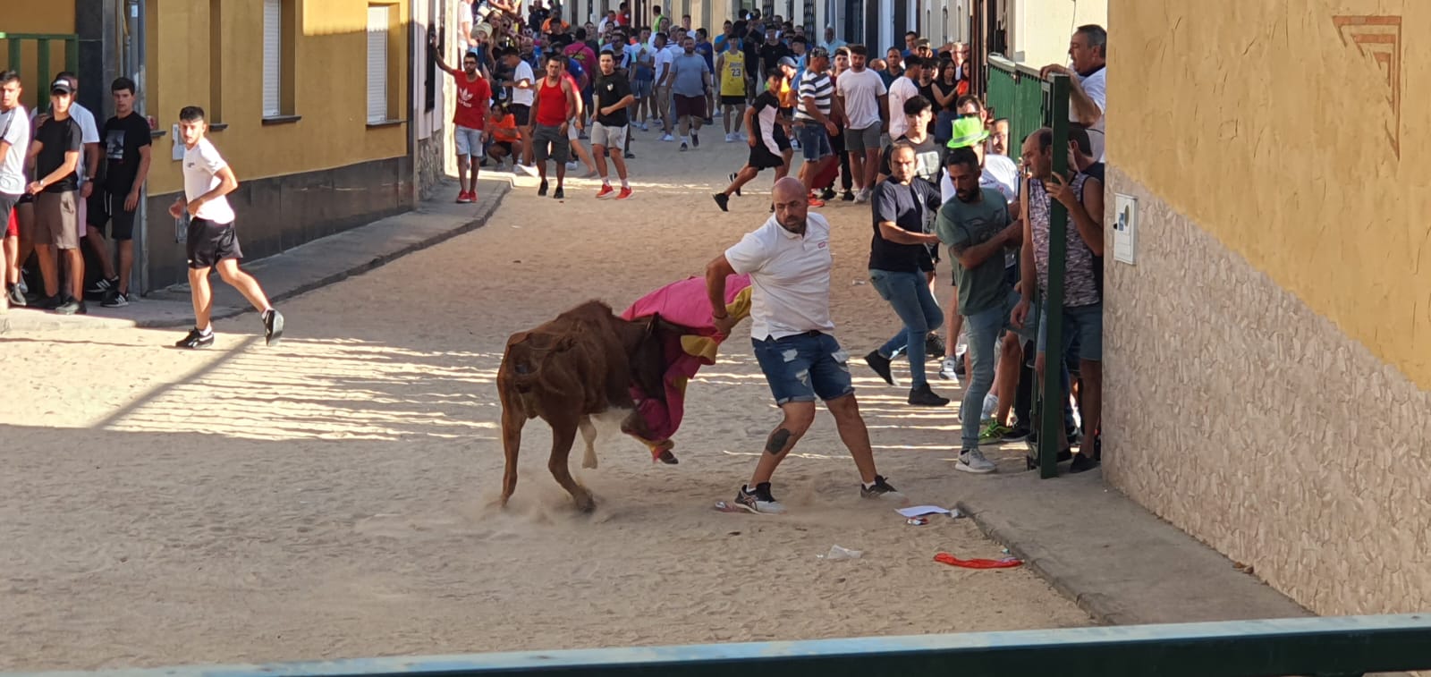 Calzada de Valdunciel disfruta al máximo con el encierro urbano