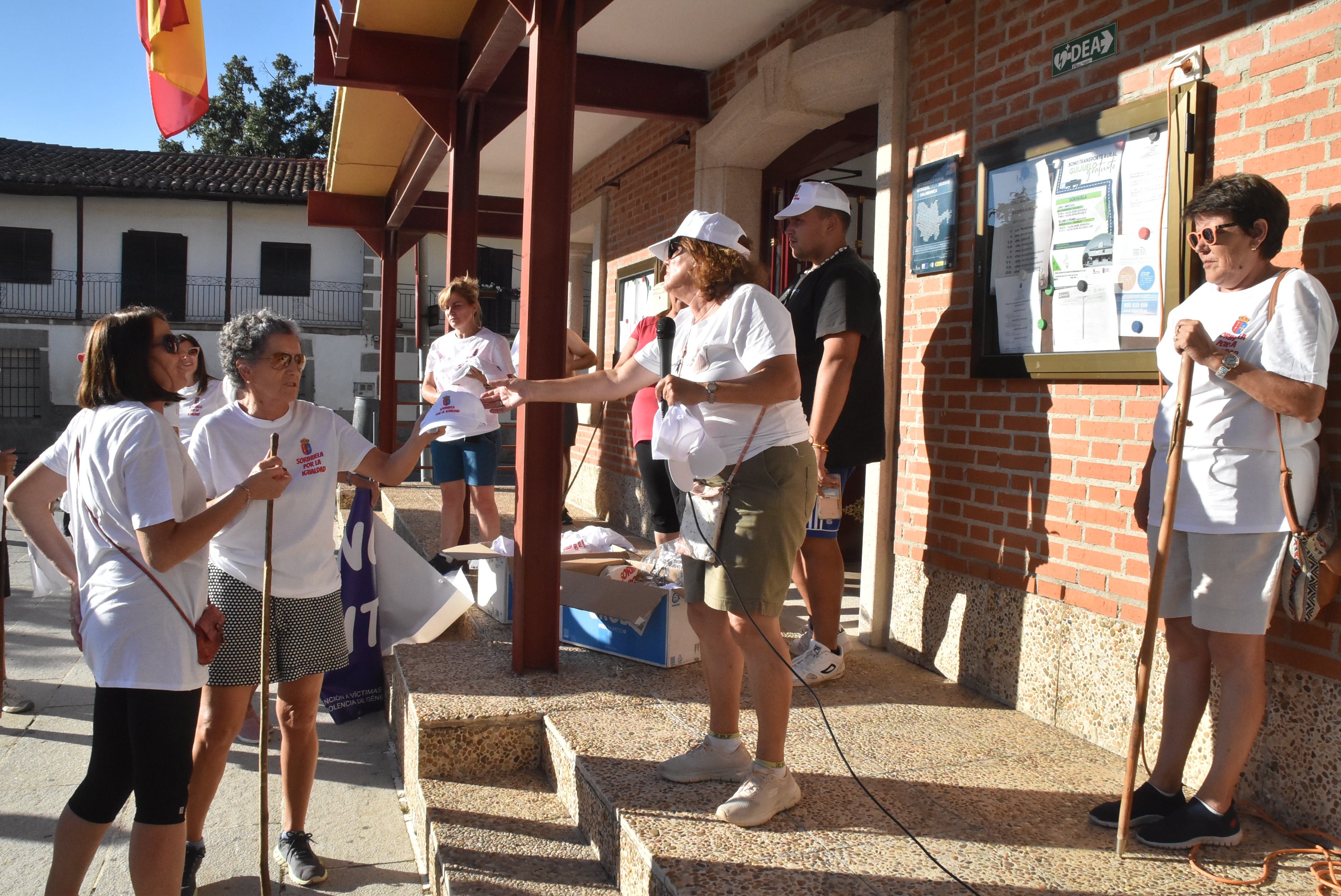 Sorihuela camina para luchar contra la violencia de género