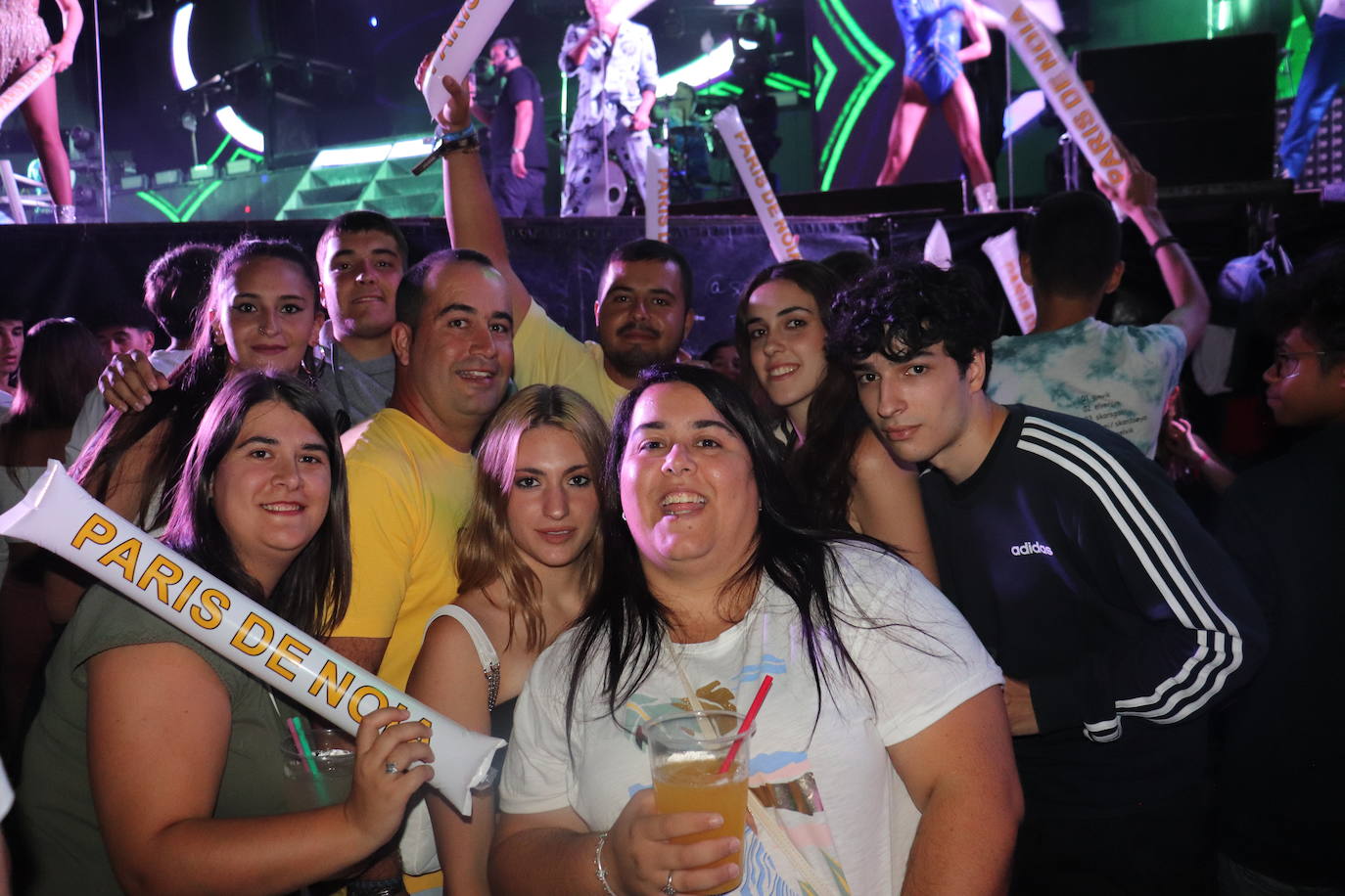 Broche de oro a las fiestas de Guijuelo con París de Noia