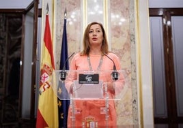 La presidenta del Congreso, Francina Armengol.