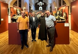 José García, Eduardo de Ocampo, Miguel Ángel González y Enrique de Villamaypr y Soraluce