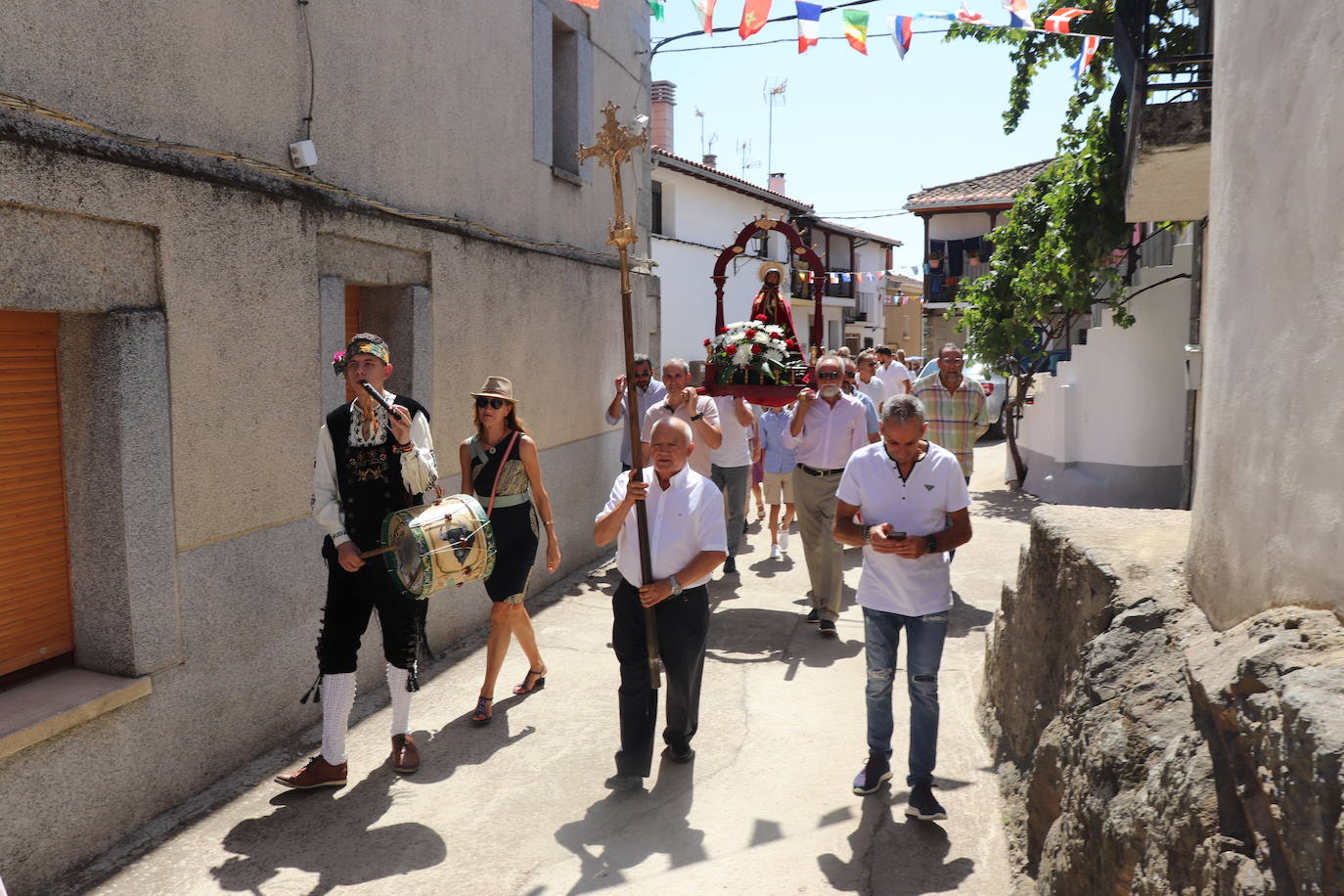 Molinillo honra a San Bartolomé en el día de su fiesta