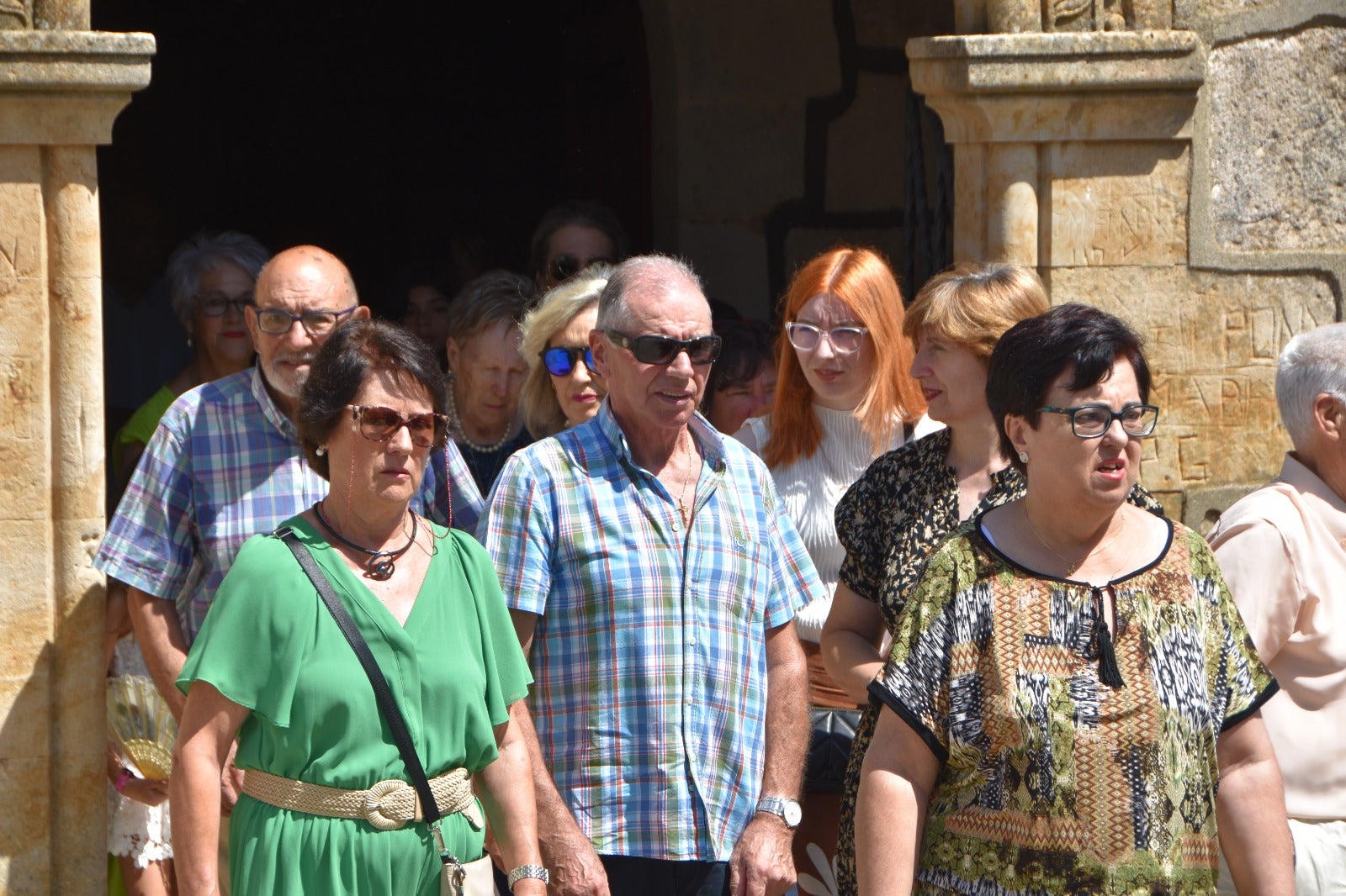 Procesión de gala en Golpejas por San Bartolomé