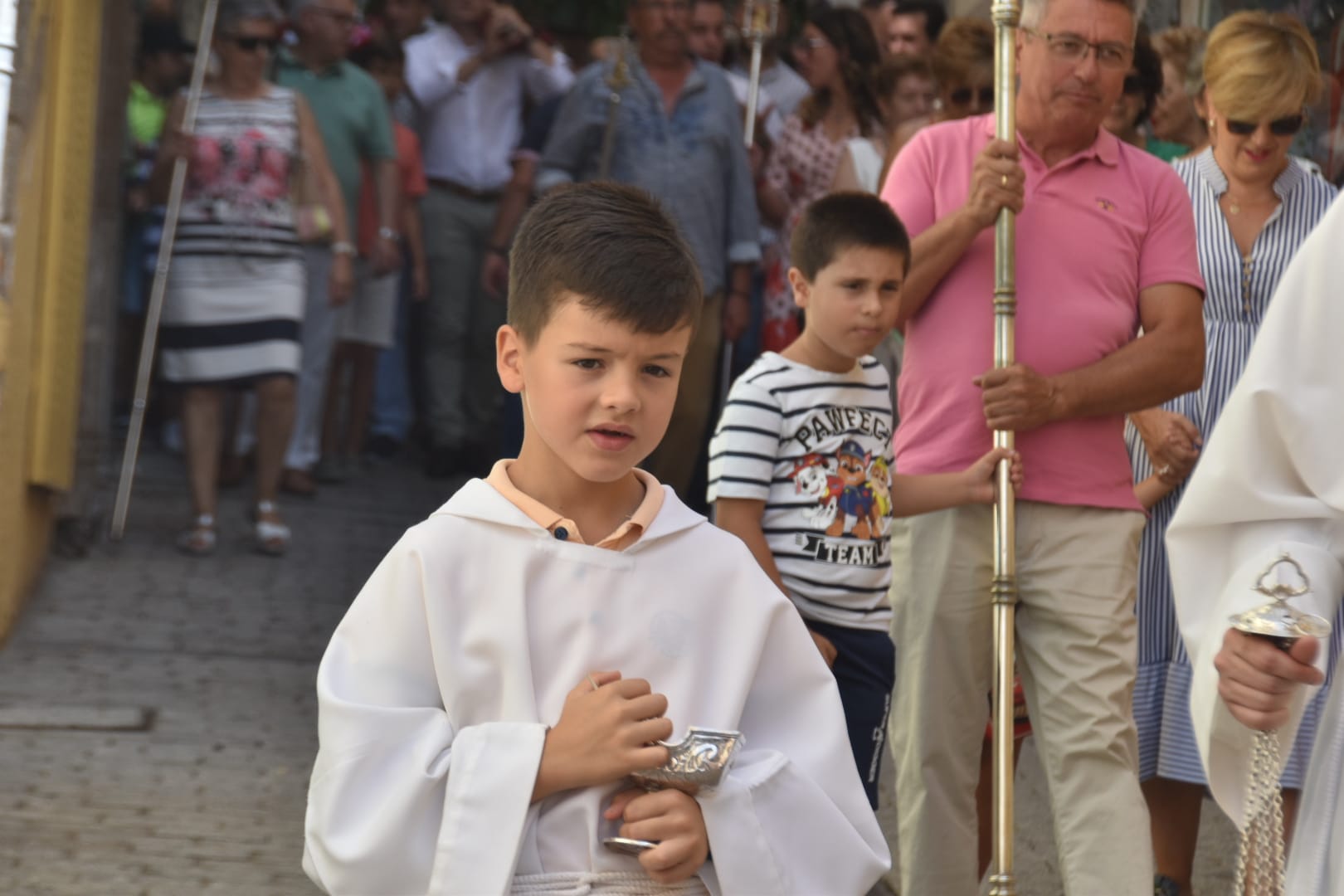 Emotiva salida de clausura de Santa Teresa en Alba