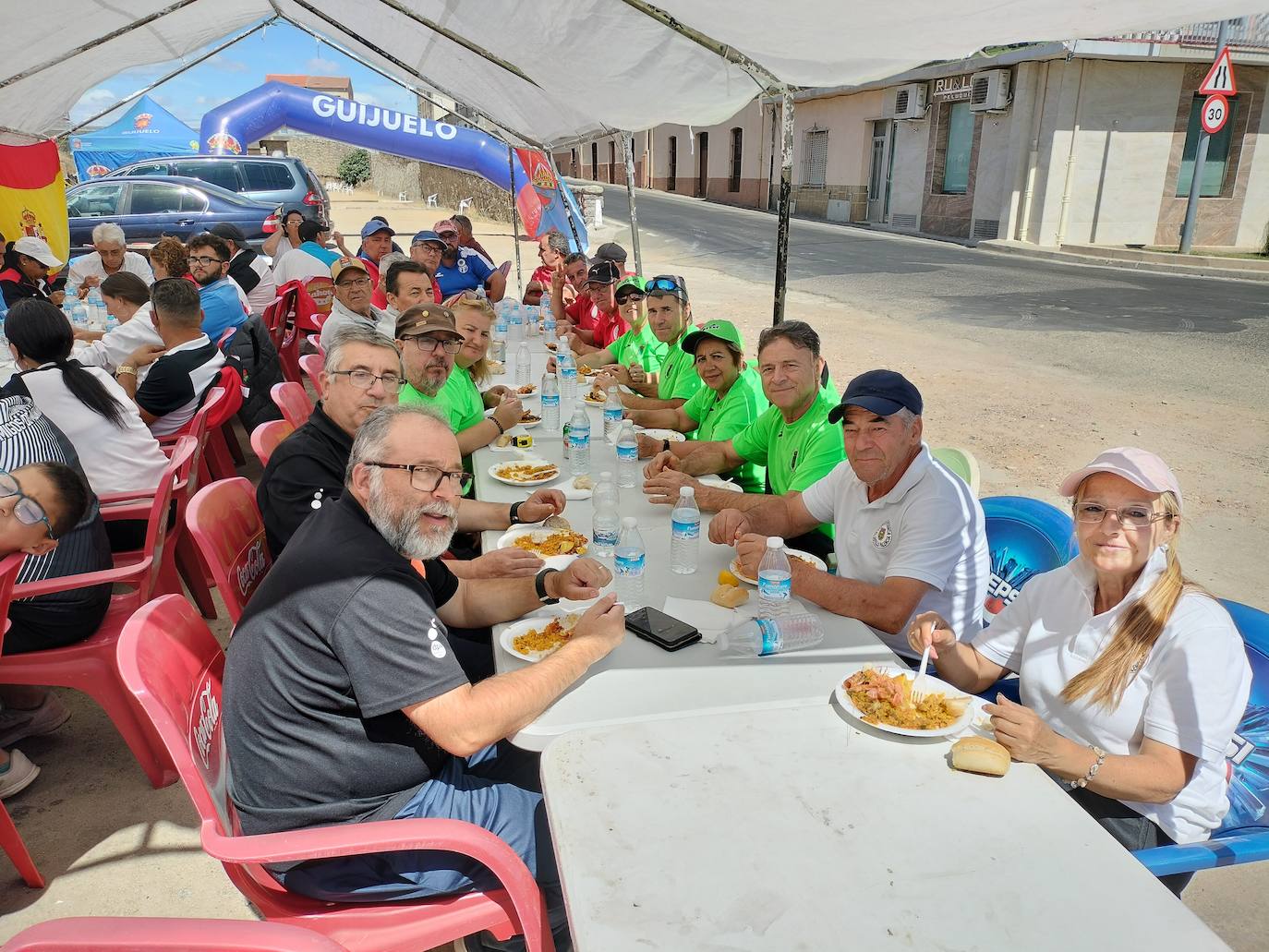 Guijuelo disfruta de la petanca con un torneo nacional