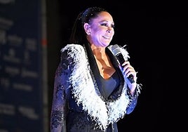 Isabel Pantoja, cantante.