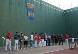 Homenaje a los pelotaris históricos de Ciudad Rodrigo