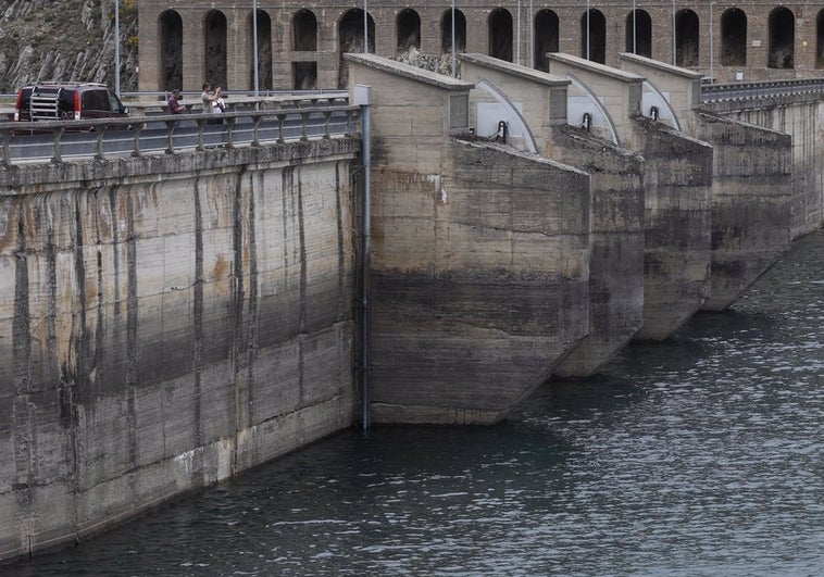 La reserva hídrica de los embalses del Duero está por debajo de la mitad