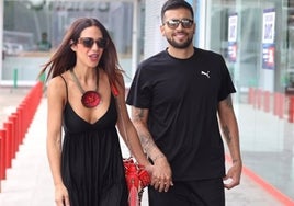 La influencer Tamara Gorro y el futbolista Ezequiel Garay.