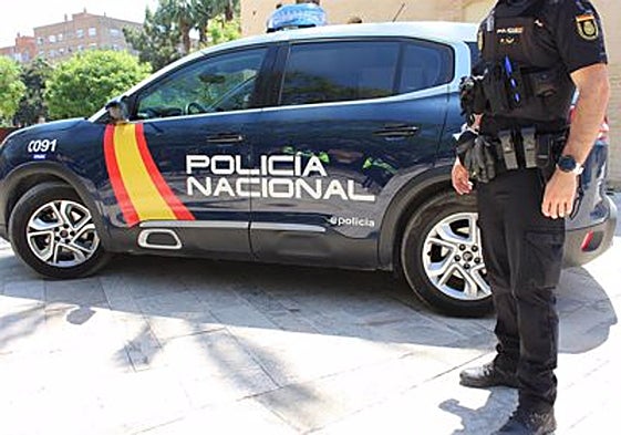 Coche de la Policía Nacional.