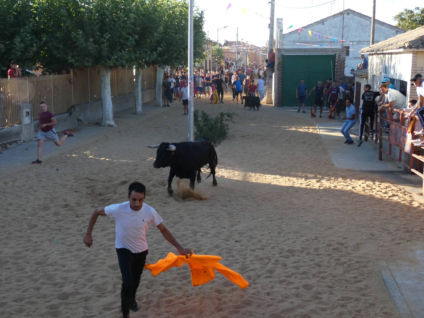 Multitudinario segundo encierro en Villaflores