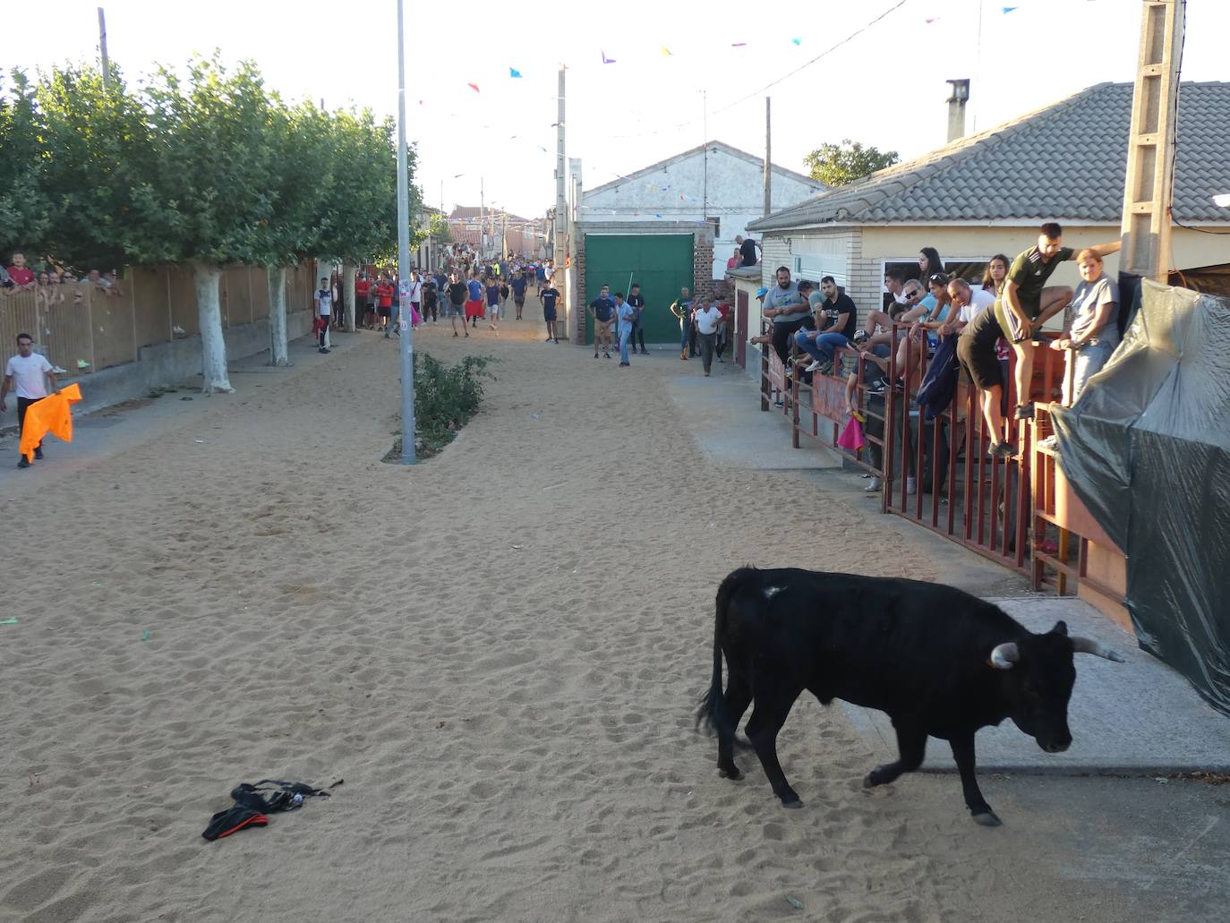 Multitudinario segundo encierro en Villaflores