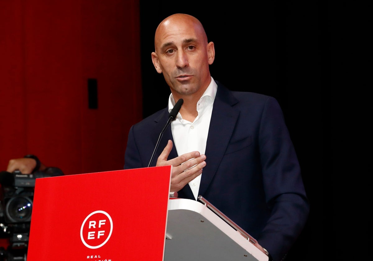 Luis Rubiales.