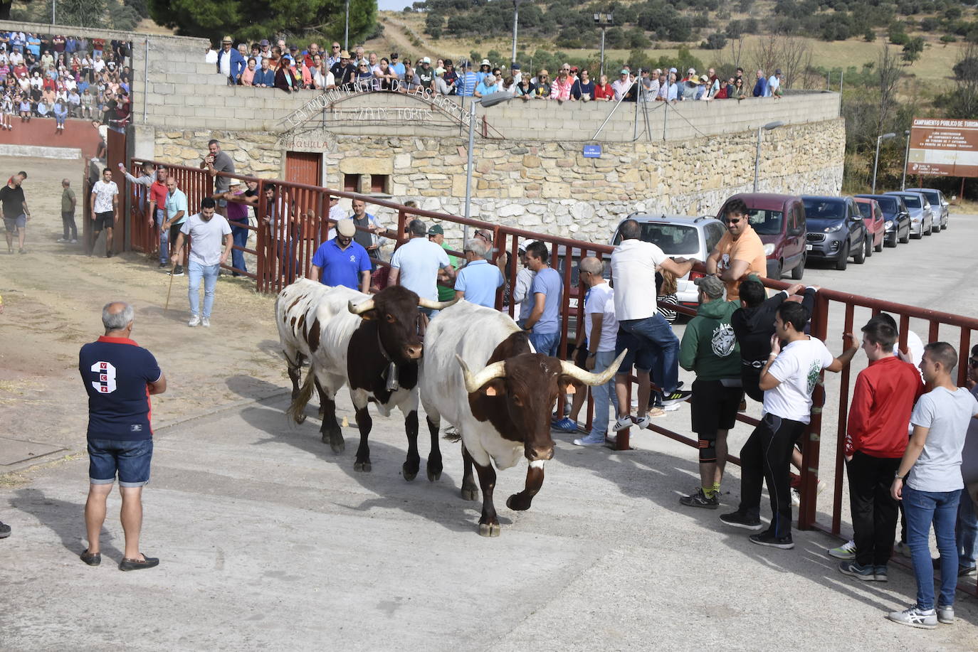 Lleno total en la «monumental» de Pereña de la Ribera