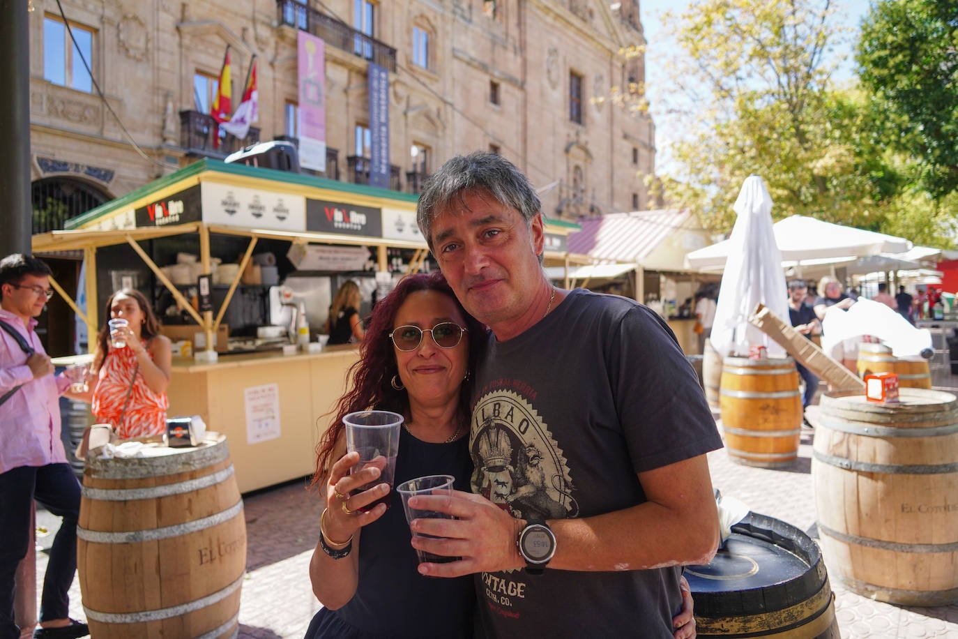 Gran ambiente en el inicio anticipado de la Feria de Día en Salamanca