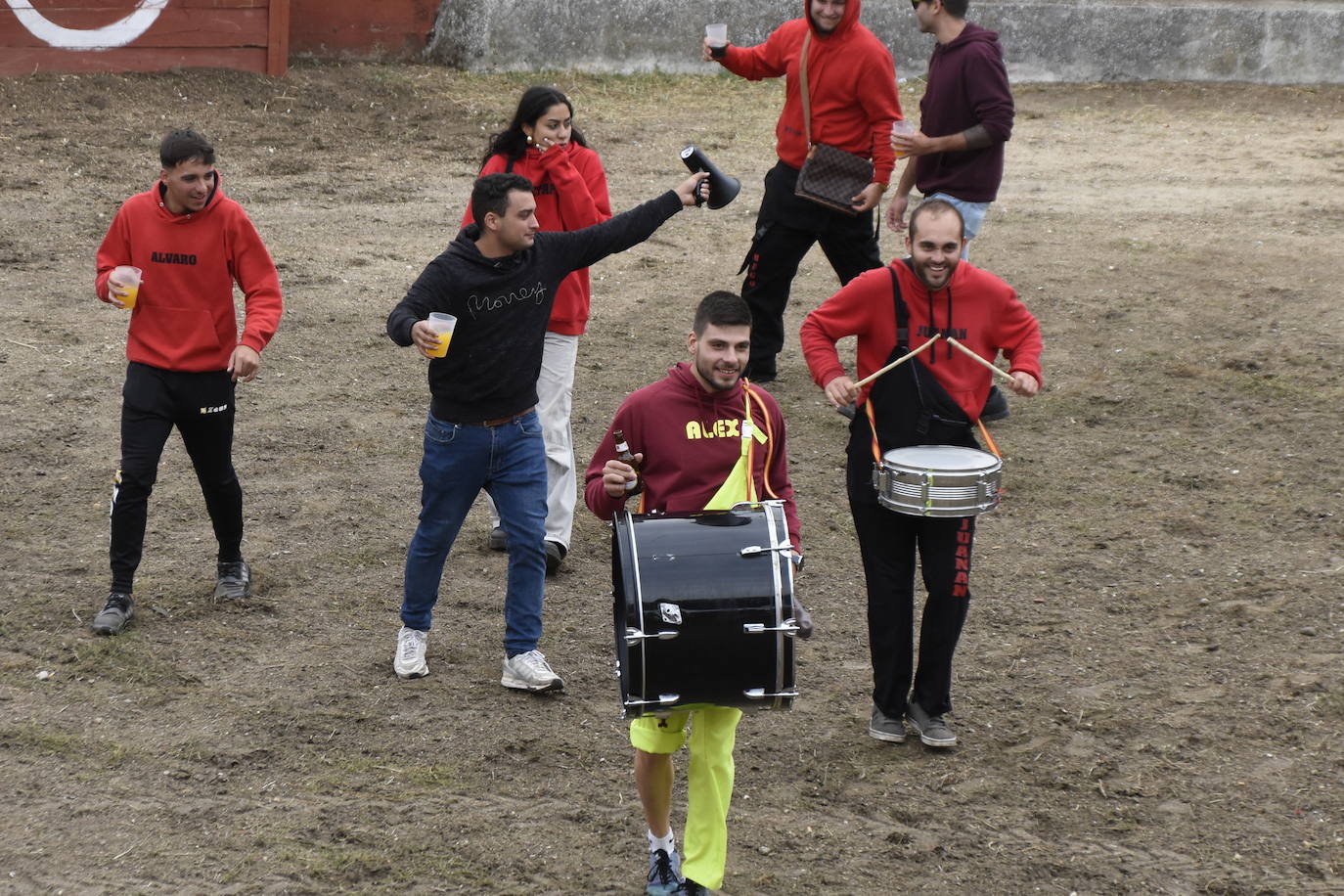 Fulminante último encierro de Pereña de la Ribera