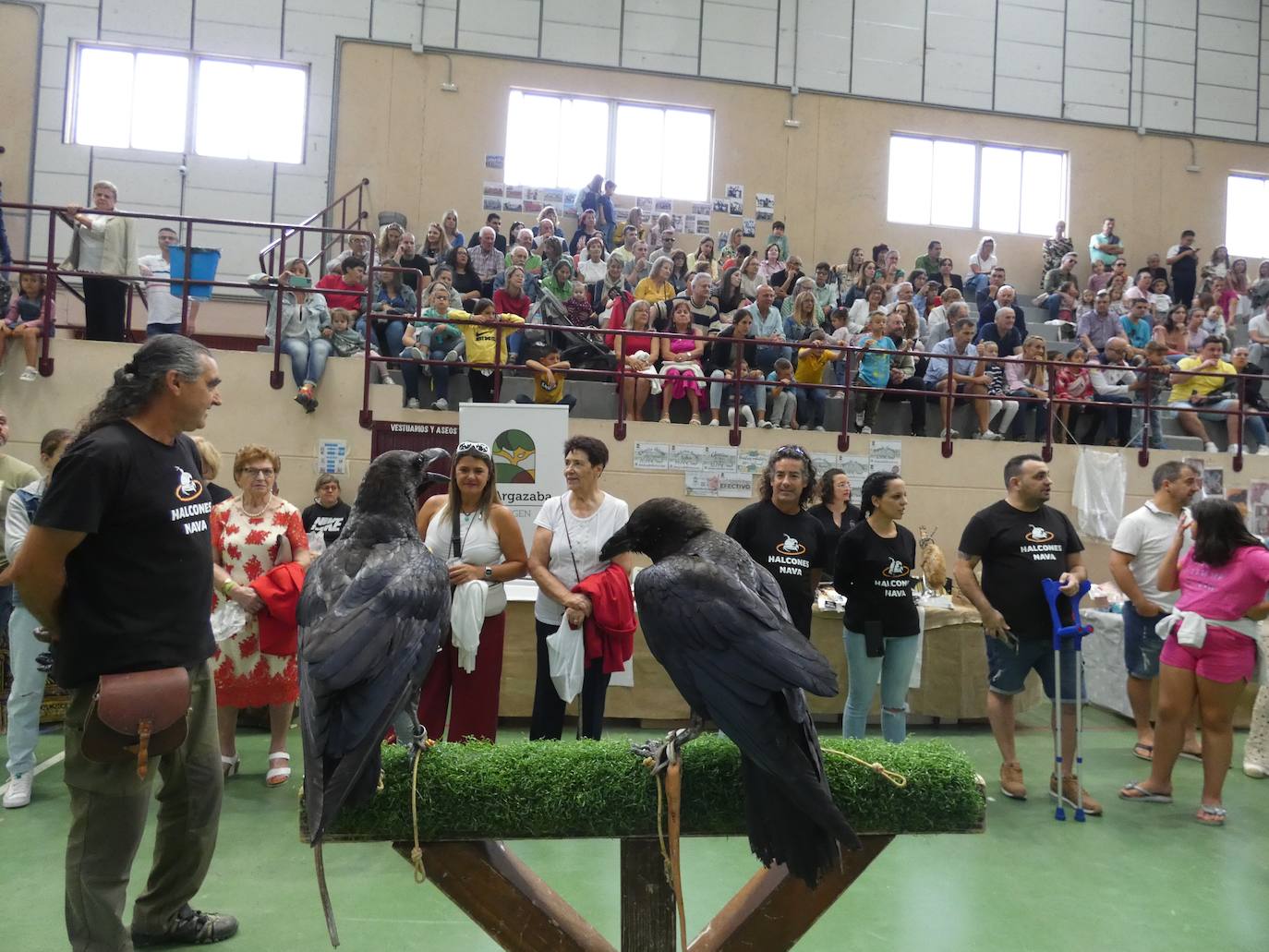 Multitudinaria primera feria Villa Aurea de Villoria