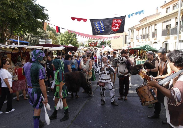 Mercado medieval en la Vaguada.