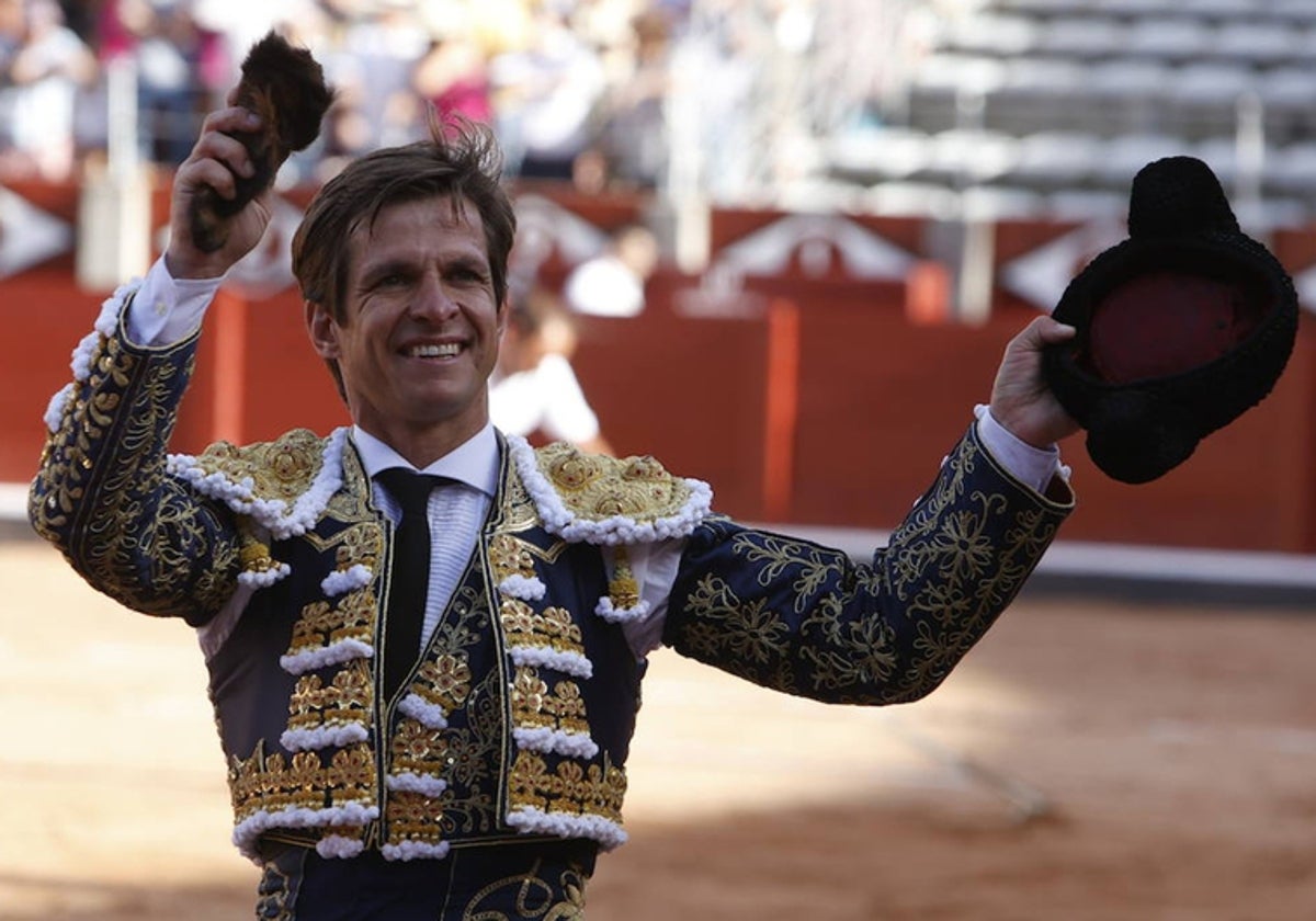 Julián López 'El Juli' en la plaza de toros de La Glorieta.