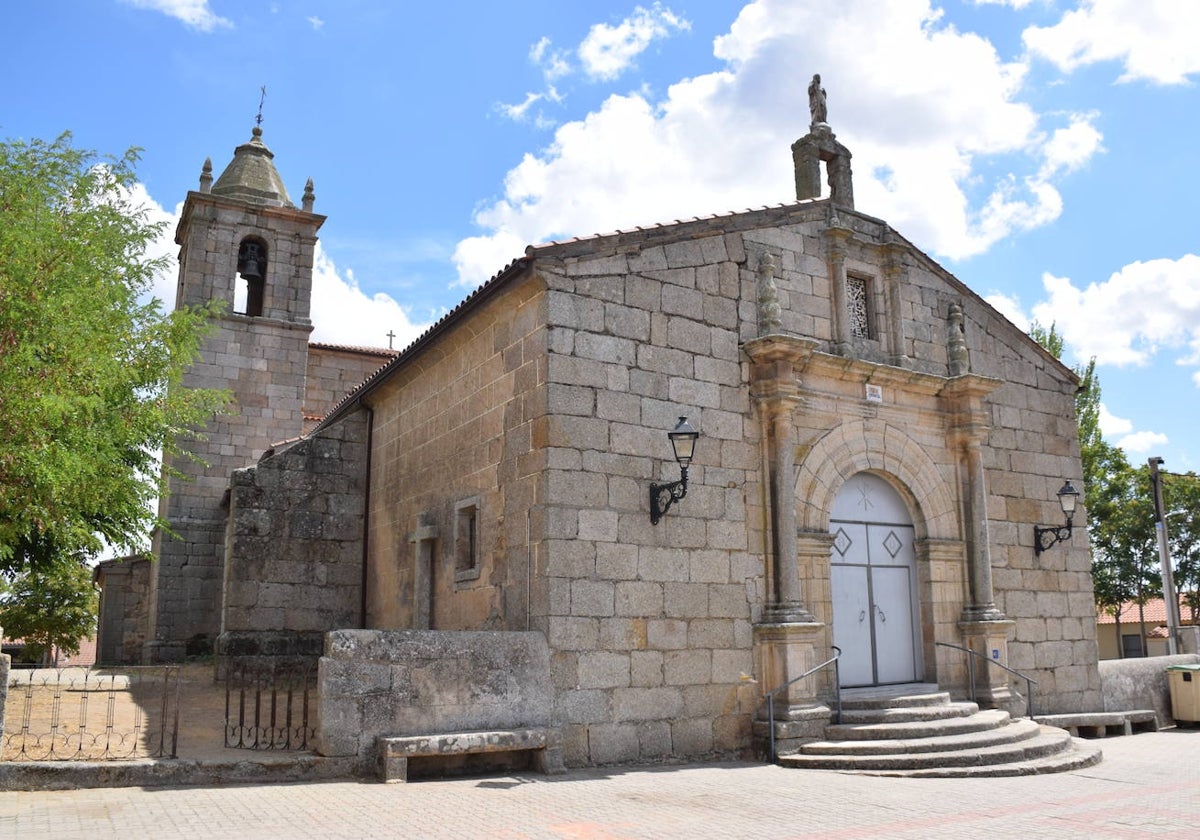 Iglesia parroquial de Aldea del Obispo.