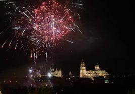 Pólvora en el cielo charro para inaugurar las fiestas