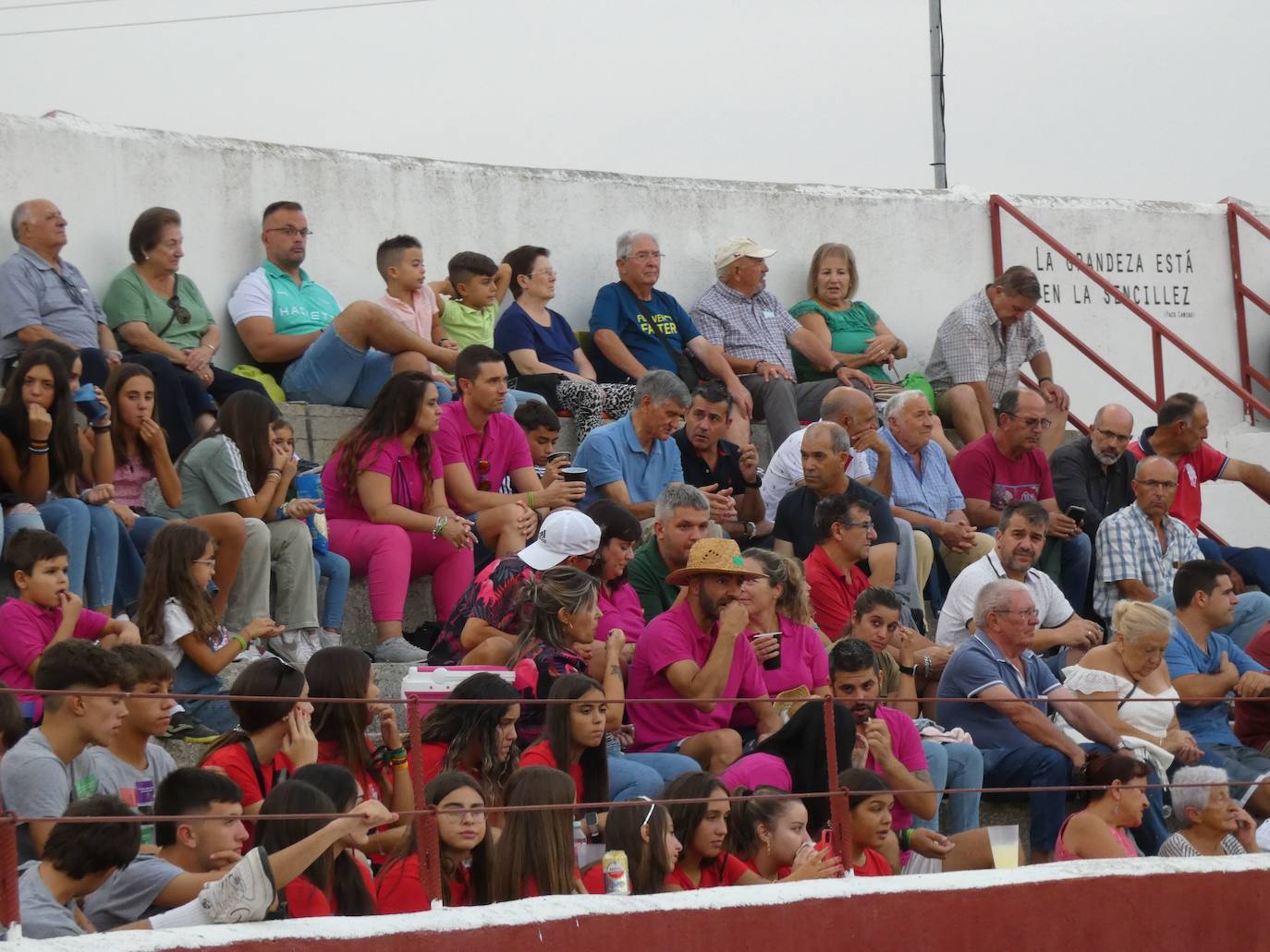 Tarde de riesgo y valentía en el concurso de recortes de Villoria