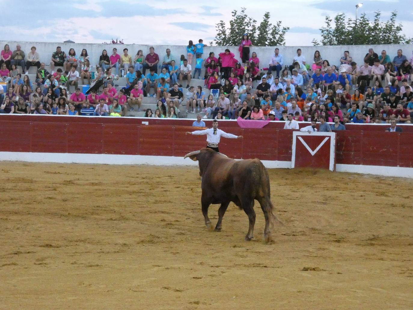 Tarde de riesgo y valentía en el concurso de recortes de Villoria