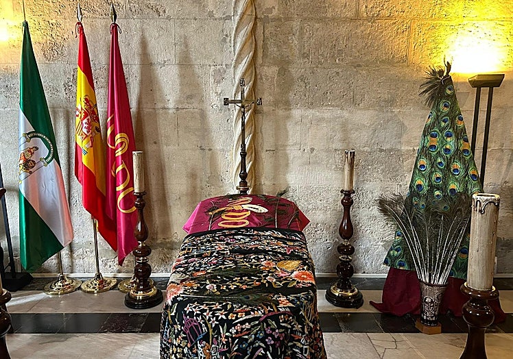 Capilla ardiente de María Jimenez.