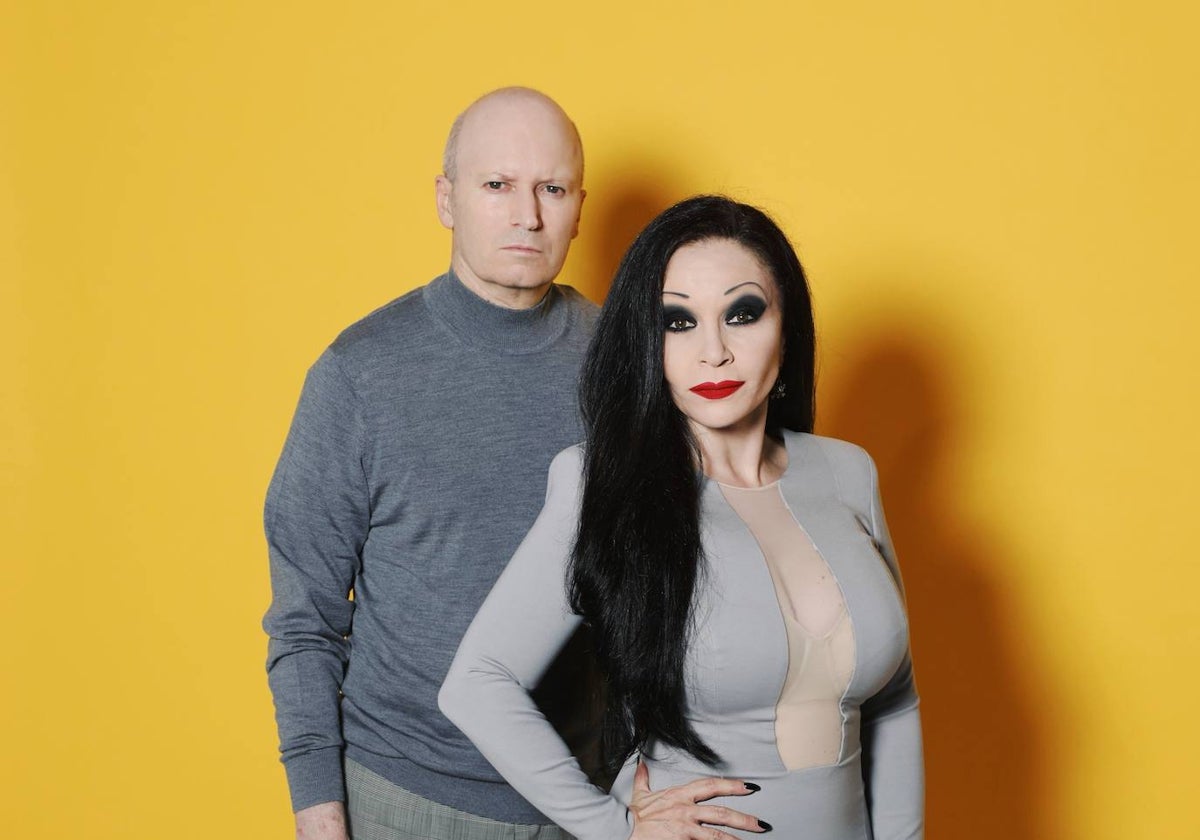 Nacho Canut y Alaska, integrantes del grupo Fangoria.