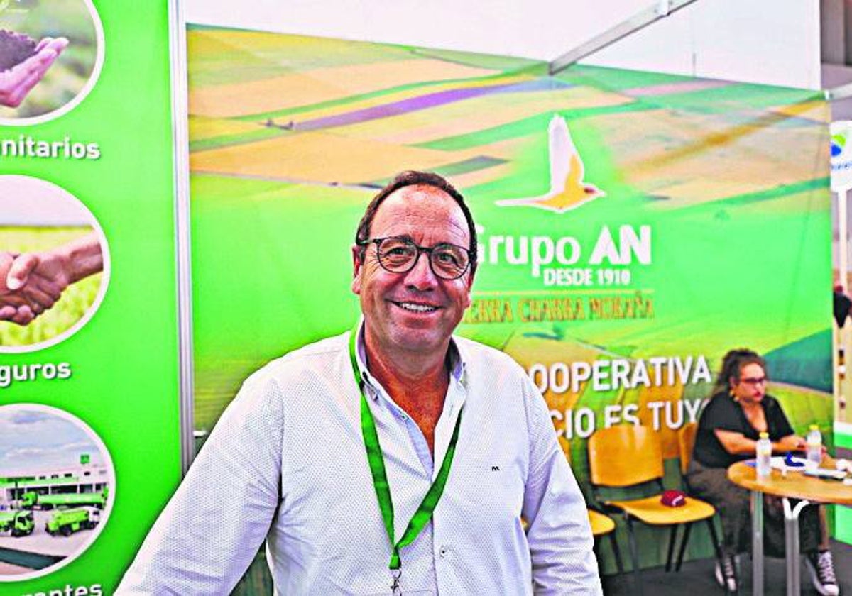 El presidente de la cooperativa Tierra Charra-La Moraña, integrada en Grupo AN, Julián Juanes Fraile.