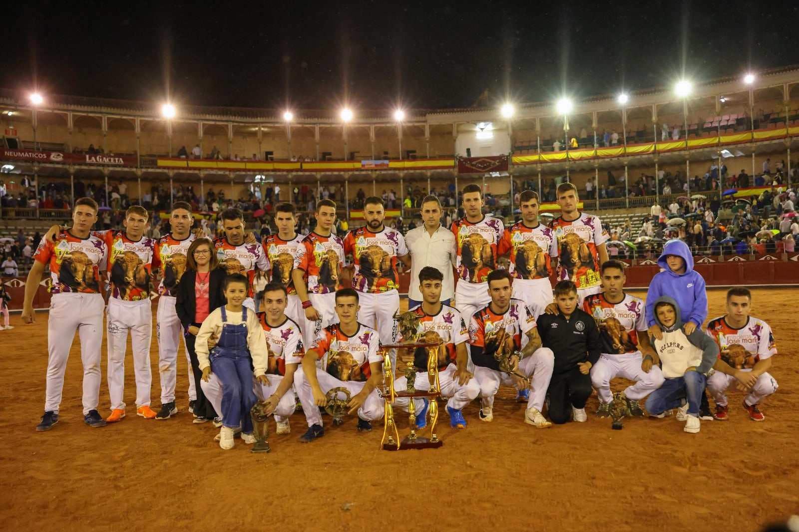 Las espectaculares imágenes del concurso de cortes en La Glorieta