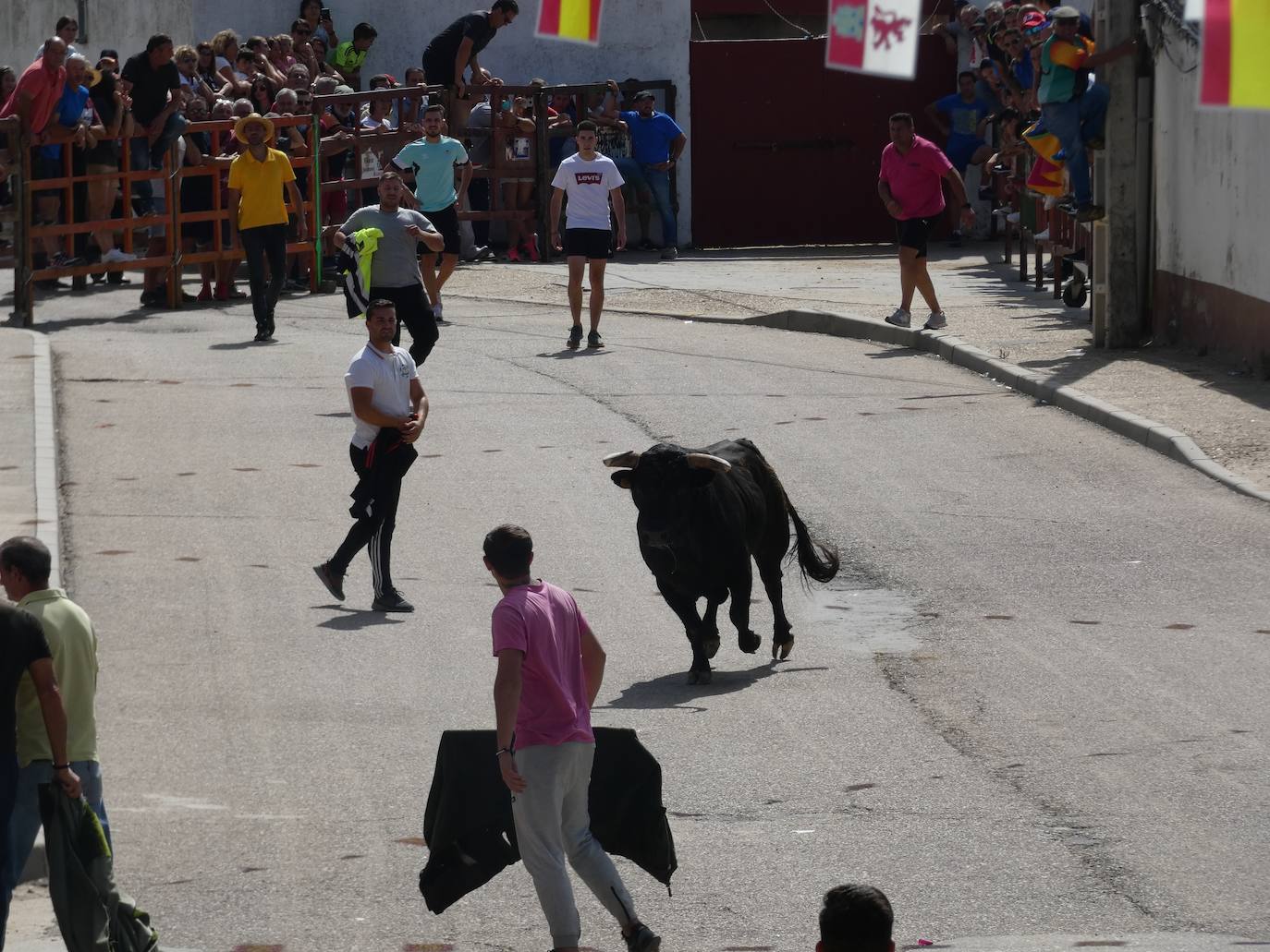 Los toros del cajón y la merienda de la vaca rematan las fiestas de Villoria