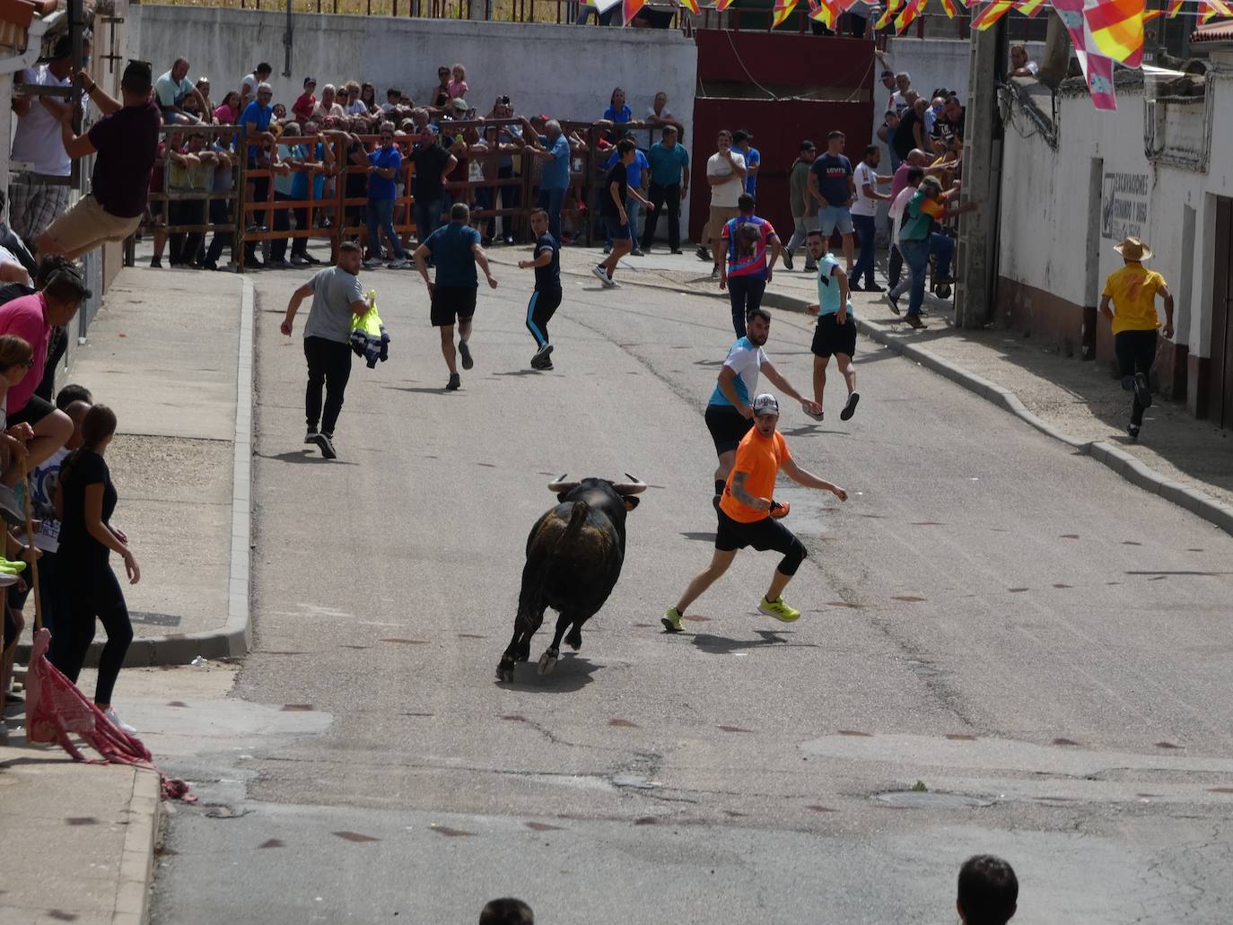 Los toros del cajón y la merienda de la vaca rematan las fiestas de Villoria